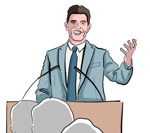 Красивая картинка типичного бизнес-тренера TMK2U