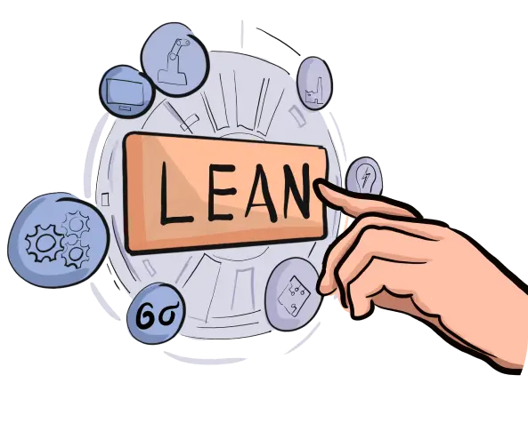 Логотип Lean Six Sigma
