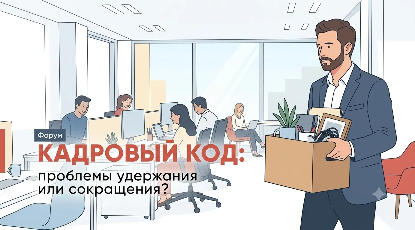 Форум КАДРОВЫЙ КОД: проблемы удержания или сокращения?